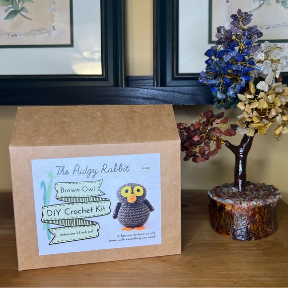 Brown Owl Crochet Kit - Picture 6 of 8